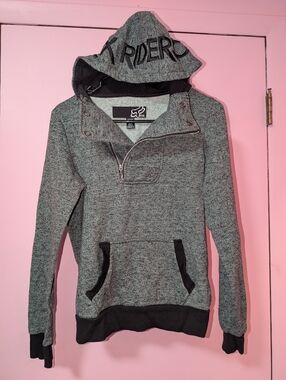Fox Racing Grey Pullover Hoodie